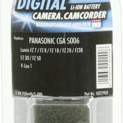 Ansmann Μπαταρία Φωτογραφικής Μηχανής A-Pan CGA-S 006 5022903 Ιόντων-Λιθίου (Li-ion) 750mAh Συμβατή με Panasonic