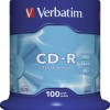Verbatim Εγγράψιμα CD-R 52x 700MB Cake Box 100τμχ