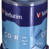 Verbatim Εγγράψιμα CD-R 52x 700MB Cake Box 100τμχ