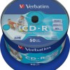 Verbatim Εγγράψιμα CD-R 52x Printable 700MB Cake Box 50τμχ