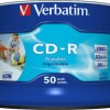 Verbatim Εγγράψιμα CD-R 52x Printable 700MB Cake Box 50τμχ