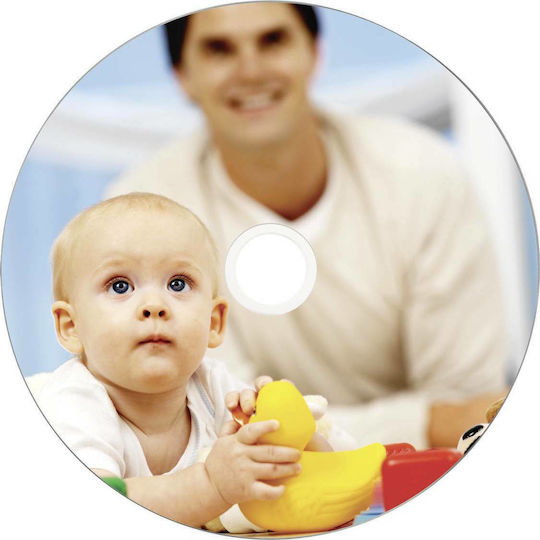 Verbatim Εγγράψιμα CD-R 52x Printable 700MB Cake Box 50τμχ