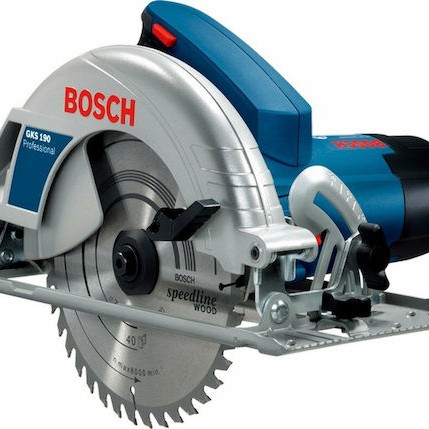 Bosch GKS 190 Professional Δισκοπρίονο 1400W με Σύστημα Αναρρόφησης