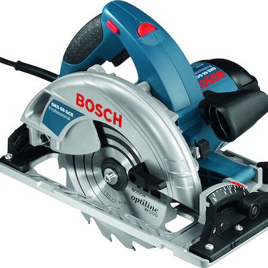 Bosch GKS 65 GCE Δισκοπρίονο 1800W με Ρύθμιση Ταχύτητας και με Σύστημα Αναρρόφησης