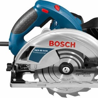 Bosch GKS 65 GCE Δισκοπρίονο 1800W με Ρύθμιση Ταχύτητας και με Σύστημα Αναρρόφησης