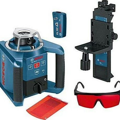 Bosch GRL 300 HV Αυτορυθμιζόμενο Περιστροφικό Αλφάδι Laser Κόκκινης Δέσμης 9V με Εύρος Εργασίας 60m