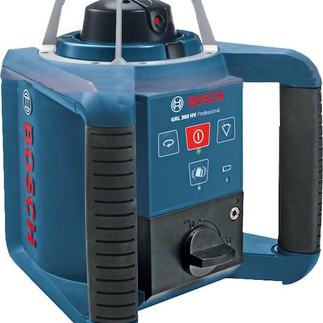 Bosch GRL 300 HV Professional Set Αυτορυθμιζόμενο Περιστροφικό Αλφάδι Laser Κόκκινης Δέσμης 9V