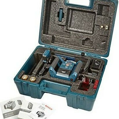 Bosch GRL 300 HV Professional Set Αυτορυθμιζόμενο Περιστροφικό Αλφάδι Laser Κόκκινης Δέσμης 9V