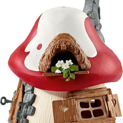 Schleich-S Smurf House With 2 Figurines Στρουμφάκια (Διάφορα Σχέδια) 1τμχ