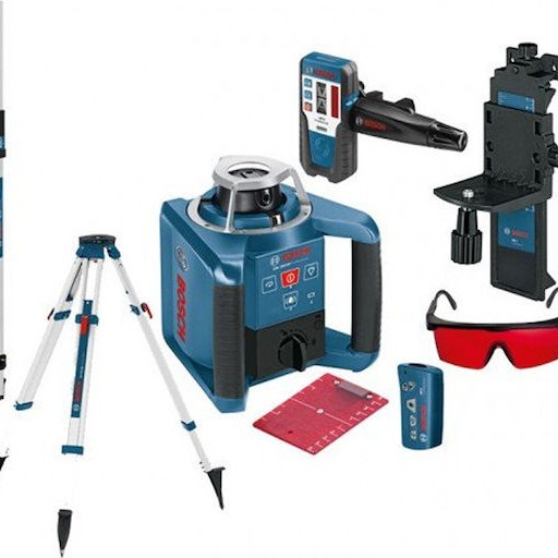 Bosch GRL 300 HV Professional Set Περιστροφικό Αλφάδι Laser Κόκκινης Δέσμης 9V