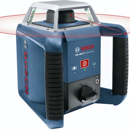 Bosch GRL400H Περιστροφικό Αλφάδι Laser Κόκκινης Δέσμης 1.2V