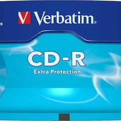 Verbatim Εγγράψιμα CD-R 52x 700MB Cake Box 25τμχ