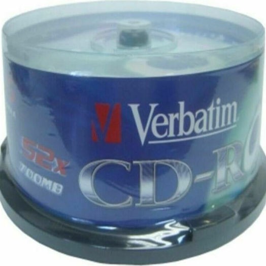 Verbatim Εγγράψιμα CD-R 52x 700MB Cake Box 25τμχ