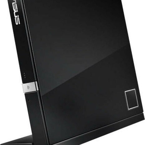 Asus SBC-06D2X-U Εξωτερικός Οδηγός Blu-Ray Εγγραφής DVD/CD για Desktop / Laptop Μαύρο
