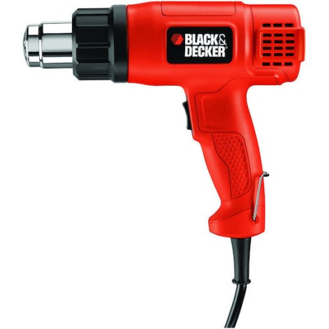 Black & Decker Πιστόλι Θερμού Αέρα 1750W με Ρύθμιση Θερμοκρασίας εως και 600°C