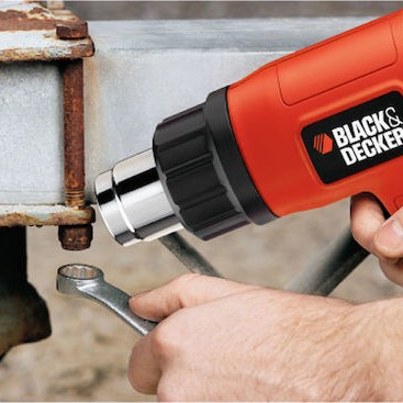Black & Decker Πιστόλι Θερμού Αέρα 1750W με Ρύθμιση Θερμοκρασίας εως και 600°C