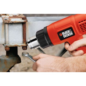 Black & Decker Πιστόλι Θερμού Αέρα 1750W με Ρύθμιση Θερμοκρασίας εως και 600°C