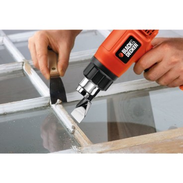 Black & Decker Πιστόλι Θερμού Αέρα 1750W με Ρύθμιση Θερμοκρασίας εως και 600°C