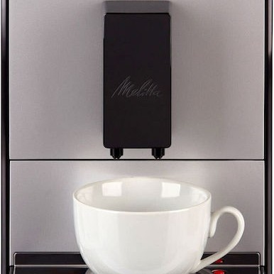 Melitta Solo Pure Αυτόματη Μηχανή Espresso 1400W Πίεσης 15bar με Μύλο Άλεσης Ασημί