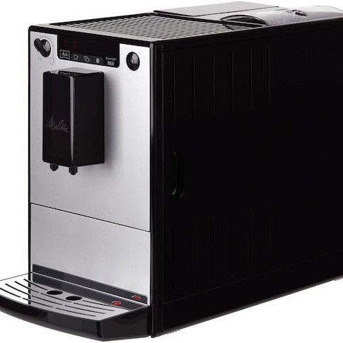 Melitta Solo Pure Αυτόματη Μηχανή Espresso 1400W Πίεσης 15bar με Μύλο Άλεσης Ασημί