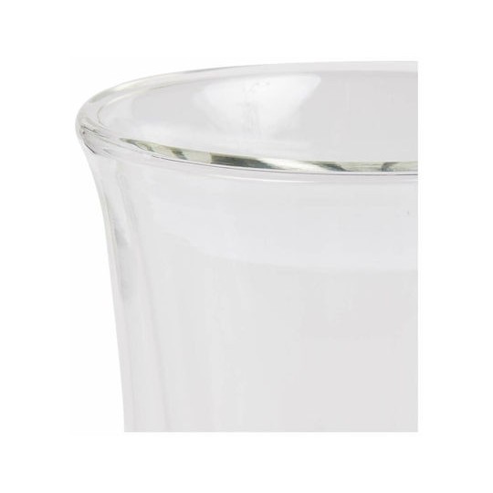 De'Longhi Σετ Ποτήρια Καφέ/Freddo από Γυαλί 330ml 2τμχ