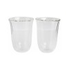 De'Longhi Σετ Ποτήρια Καφέ/Freddo από Γυαλί 330ml 2τμχ