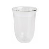 De'Longhi Σετ Ποτήρια Καφέ/Freddo από Γυαλί 330ml 2τμχ