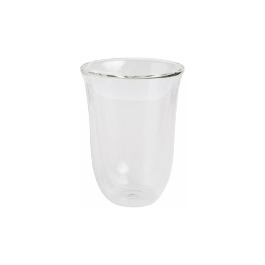 De'Longhi Σετ Ποτήρια Καφέ/Freddo από Γυαλί 330ml 2τμχ