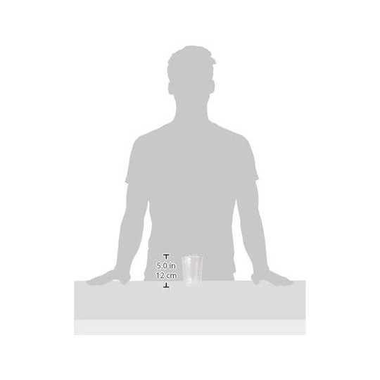 De'Longhi Σετ Ποτήρια Καφέ/Freddo από Γυαλί 330ml 2τμχ