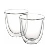 De'Longhi Σετ Φλιτζάνια Espresso Γυάλινα Διάφανα 60ml 2τμχ