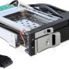 DeLock 5.25 Frame for 1 x 2.5 plus 1 x 3.5 SATA 2x USB 3.2 Μαύρο 47209