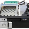 DeLock 5.25 Frame for 1 x 2.5 plus 1 x 3.5 SATA 2x USB 3.2 Μαύρο 47209