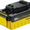 Stanley Μπαταρία Εργαλείου Λιθίου 18V με Χωρητικότητα 4Ah Fatmax