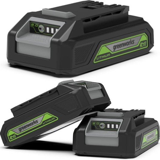 Greenworks Μπαταρία Εργαλείου 24V με Χωρητικότητα 2Ah G24B2