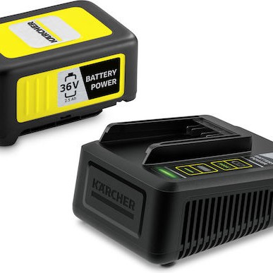 Karcher Σετ Μπαταρίας Χωρητικότητας 2.5Ah 36V με Φορτιστή