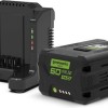 Greenworks Σετ Μπαταρίας Χωρητικότητας 4Ah 60V με Φορτιστή GSK60B4