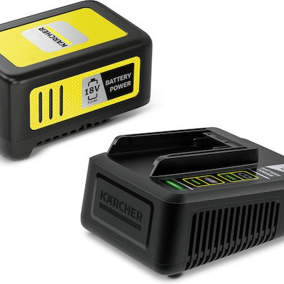 Karcher Σετ Μπαταρίας Χωρητικότητας 5Ah 18V με Φορτιστή