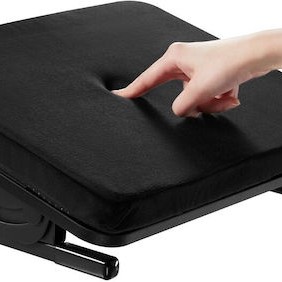 Maclean Energy Υποπόδιο Γραφείου με Ρυθμιζόμενη Κλίση Μ40xΒ30xΥ12.3εκ.