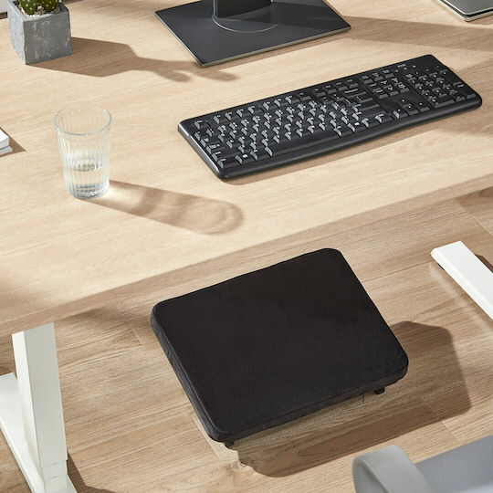 Maclean Energy Υποπόδιο Γραφείου με Ρυθμιζόμενη Κλίση Μ40xΒ30xΥ12.3εκ.