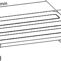 Ergonomic Maclean Υποπόδιο Γραφείου με Ρυθμιζόμενη Κλίση Μ38xΒ30εκ.