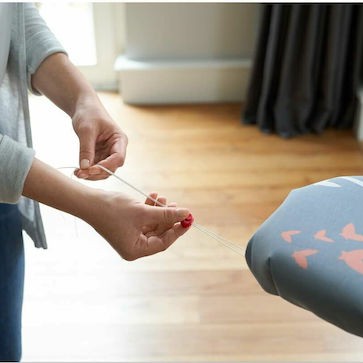 Vileda Premium 2in1 Σιδερόπανο Γκρι 130x45cm