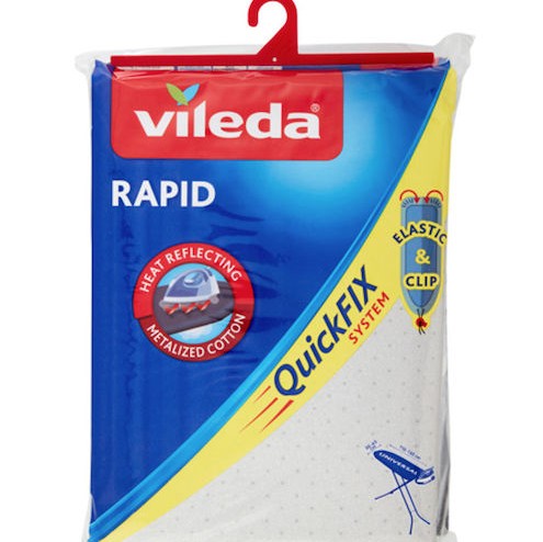 Vileda Rapid Σιδερόπανο Grey 130x45cm