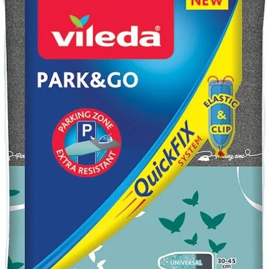 Vileda Park and Go Σιδερόπανο Πράσινο 130x45cm