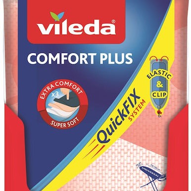 Vileda Comfort Plus Σιδερόπανο Μπλε 130x40cm