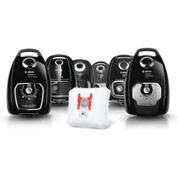 Bosch Σακούλες Σκούπας 4τμχ Συμβατή με Σκούπα Bosch / Siemens