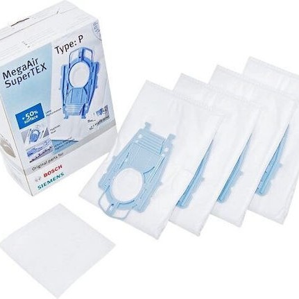 Πάνινες Σακούλες Σκούπας Bosch Siemens Original Type P Bbz41fp