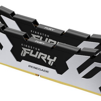Kingston Fury Renegade Silver DDR5 64GB RAM με 2x32GB Modules και Ταχύτητα 6400 για Desktop