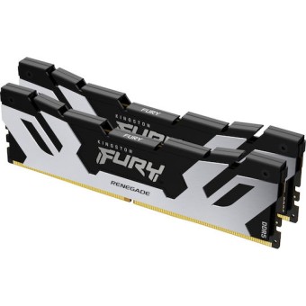 Kingston Fury Renegade Silver DDR5 64GB RAM με 2x32GB Modules και Ταχύτητα 6400 για Desktop