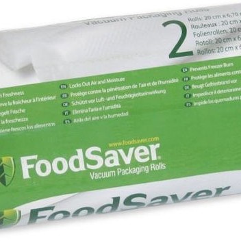 FoodSaver Λείες Σακούλες για Συσκευές Vacuum 200mm x 6m 1 Ρολό