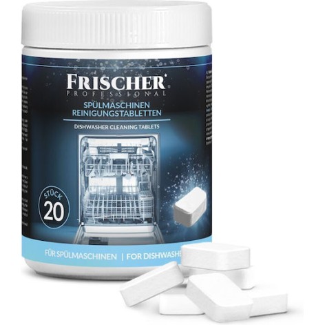 Frischer Frischer Dishwasher Cleaning Tablets Καθαριστικό Κουζίνας 20τμχ